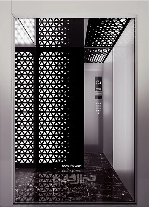 دکور کابین آسانسور مدلG01