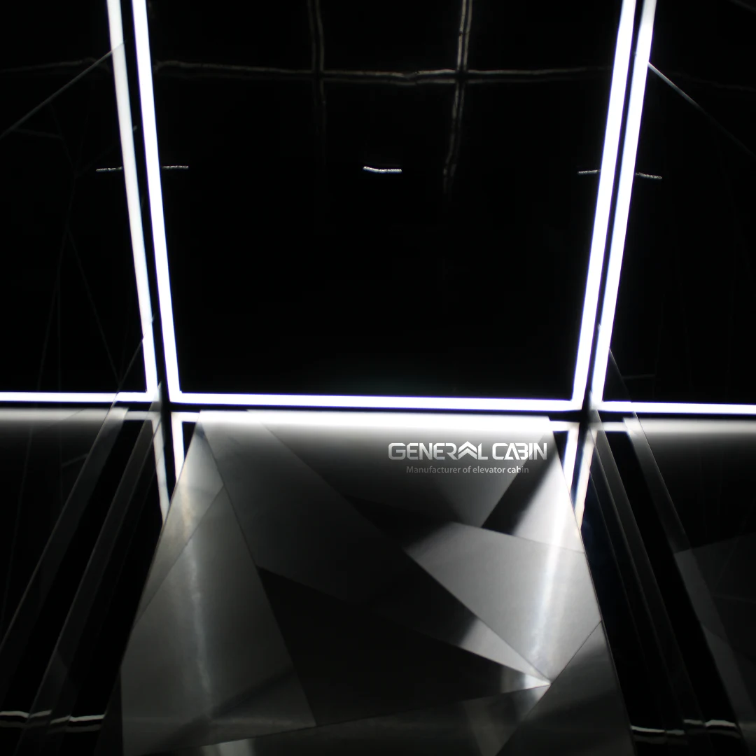 دکور کابین آسانسور مدل G07