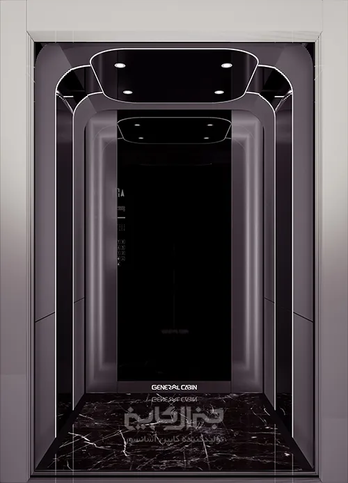 دکور کابین آسانسور مدل G08