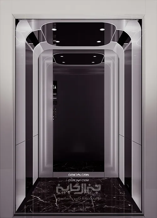 دکور کابین آسانسور مدل G08