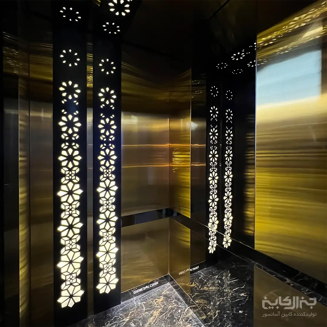 Asansör kabin dekoru, model G09