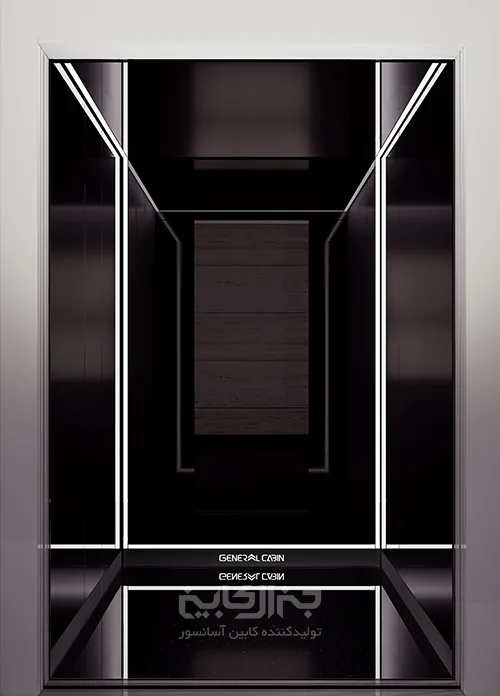 دکور کابین آسانسور مدل G10