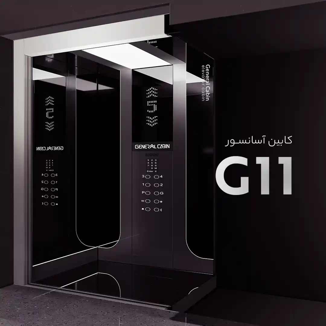 Asansör kabin dekoru, model G11