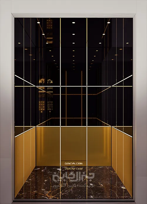 دکور کابین آسانسور مدلG26