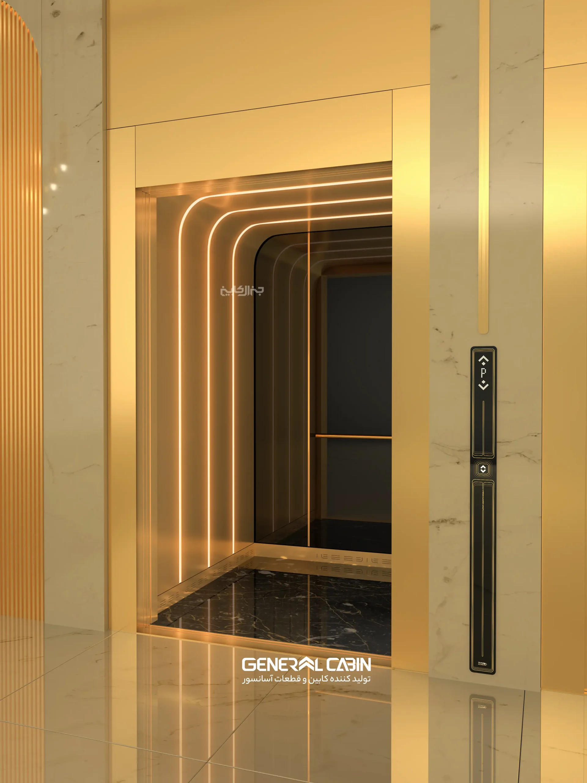 کابین آسانسور Titan
