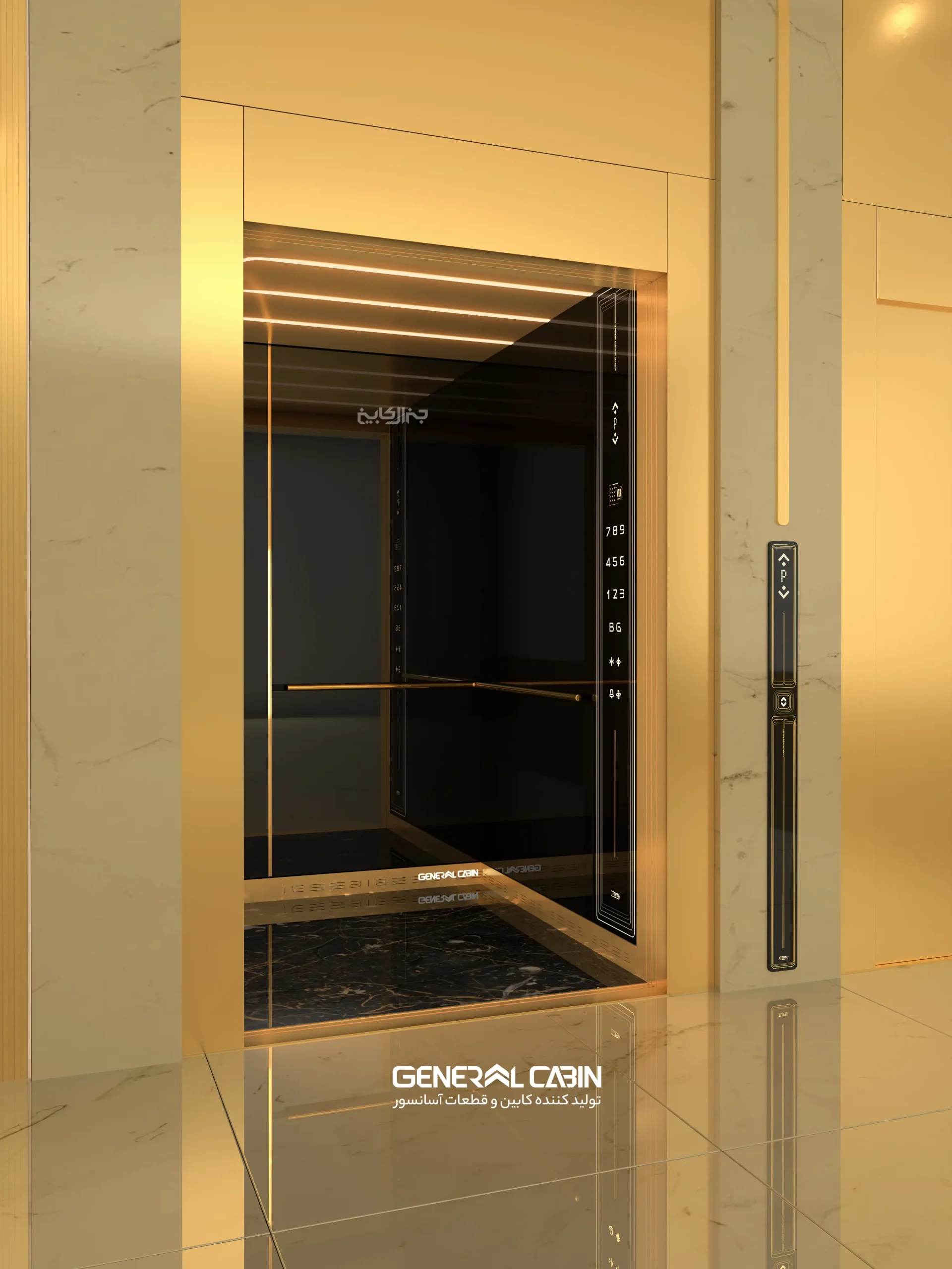 کابین آسانسور Titan