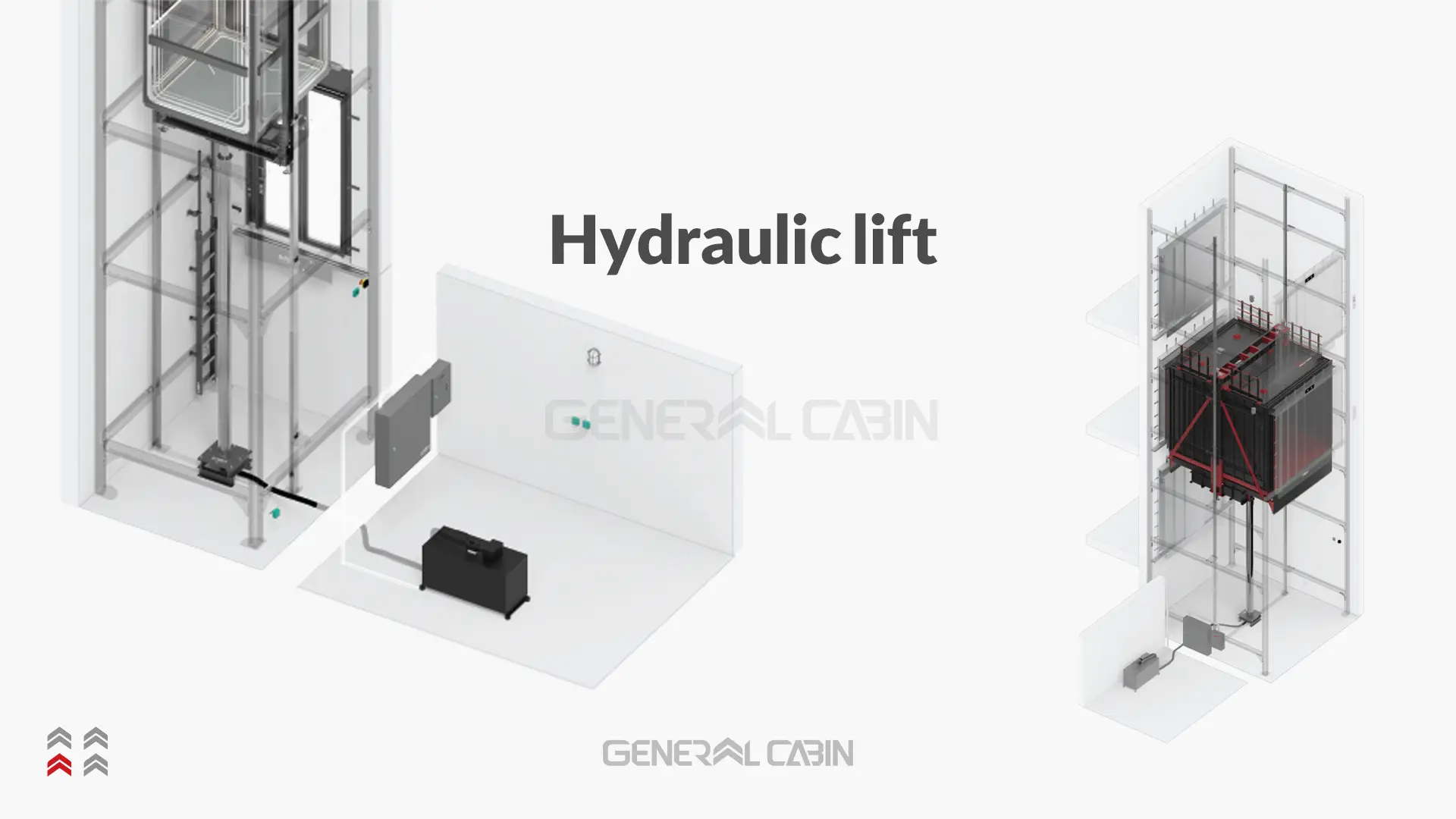 Hydraulic elevator آسانسور هیدرولیک