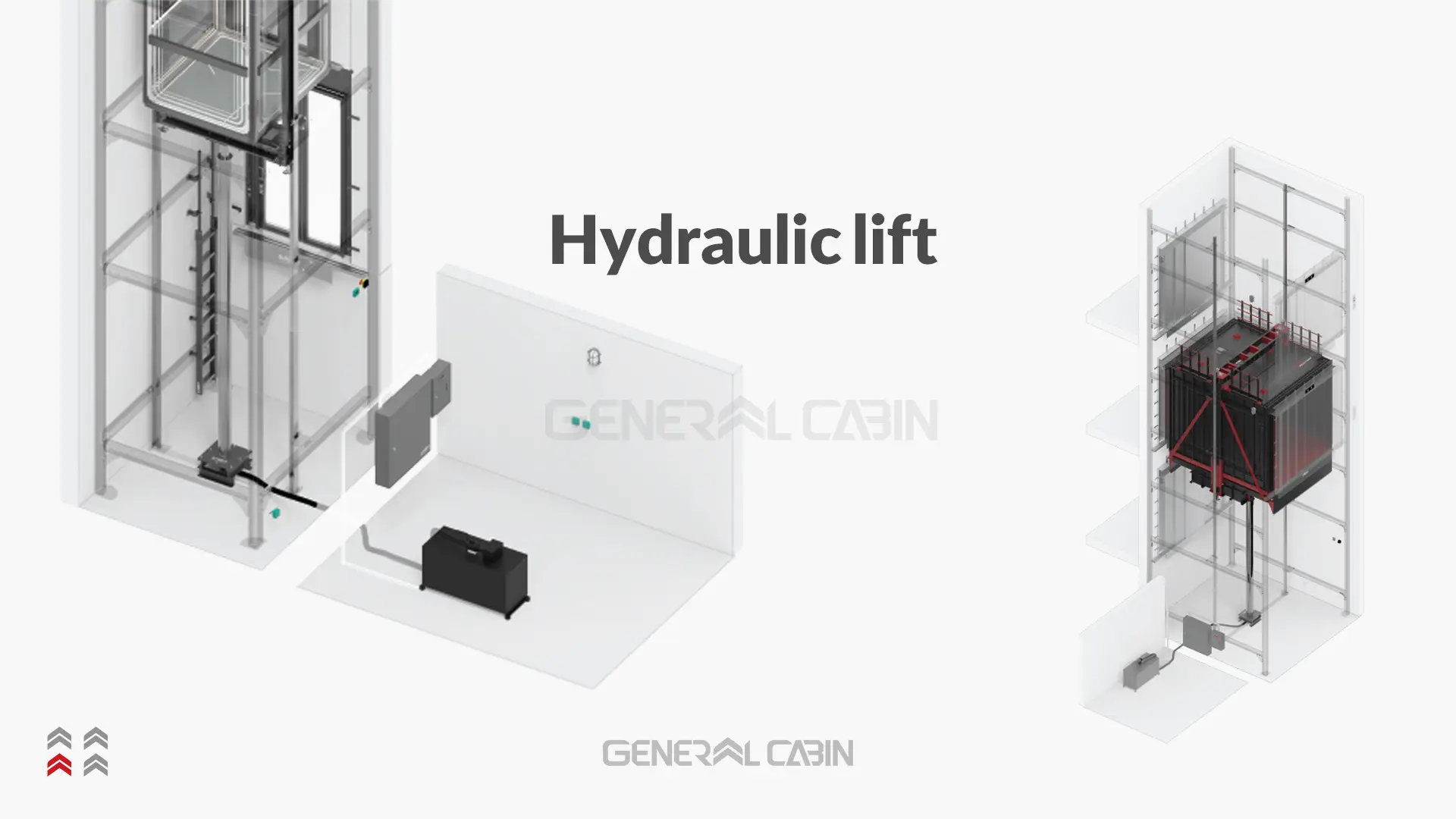 hydraulic elevator آسانسور هیدرولیک