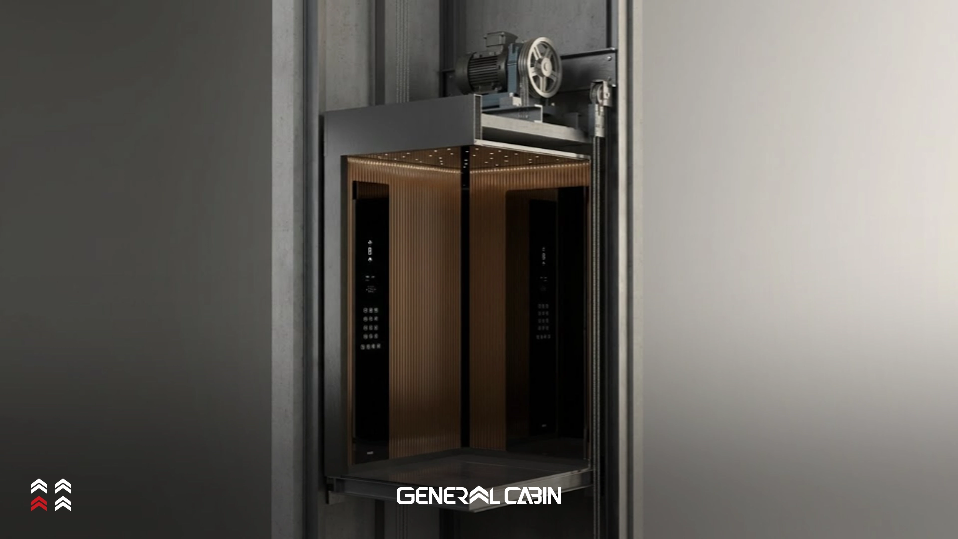 قیمت آسانسور 6 نفره گیرلس