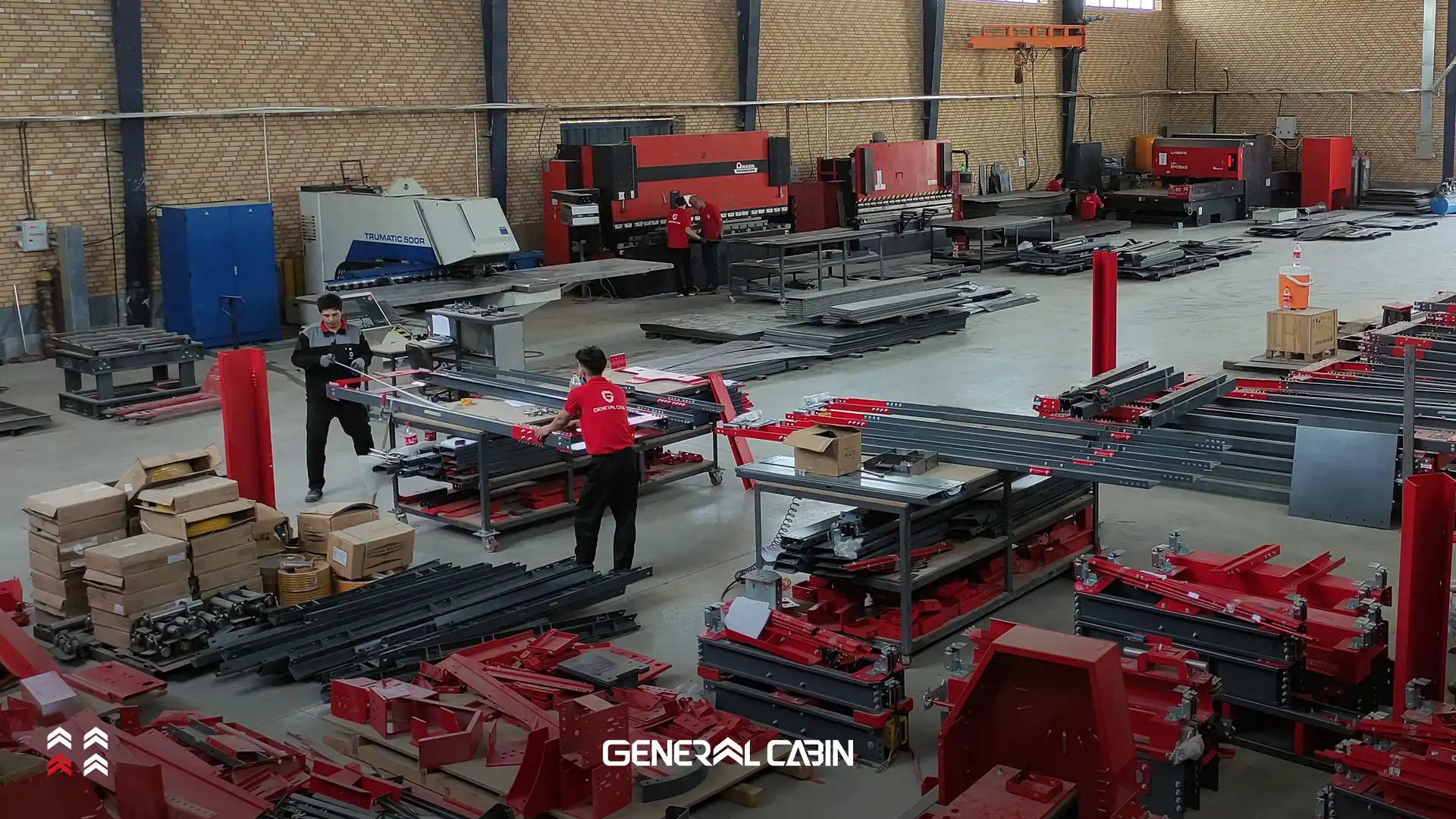 ابعاد کابین آسانسور ۶ و ۸ نفره