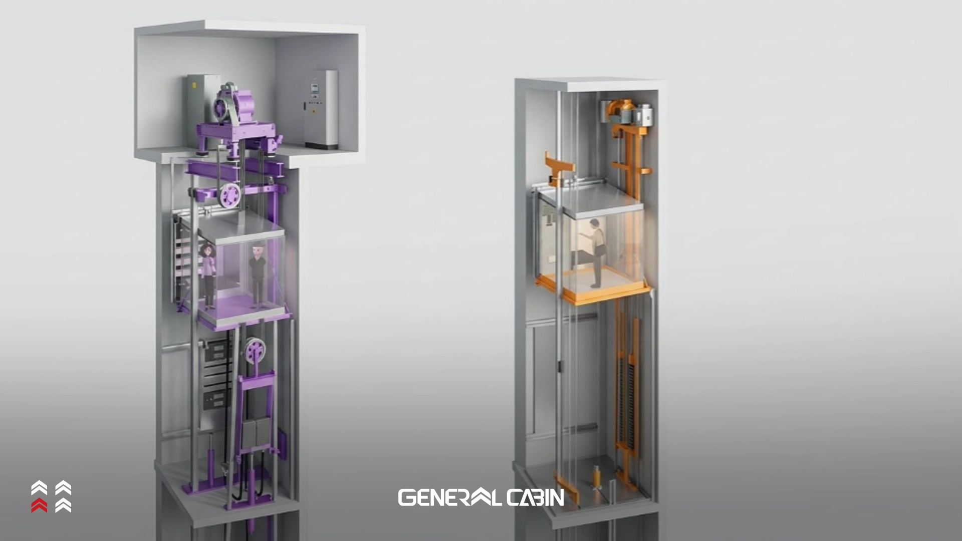 قیمت آسانسور ۸ نفره گیرلس