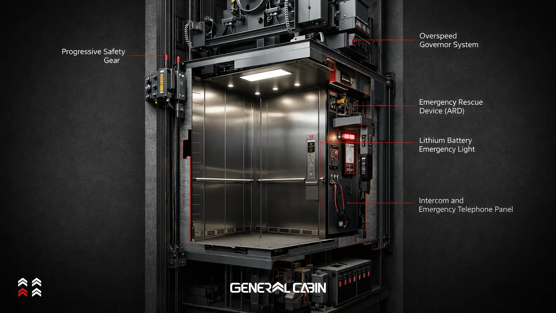 قیمت آسانسور ۱۲ نفره