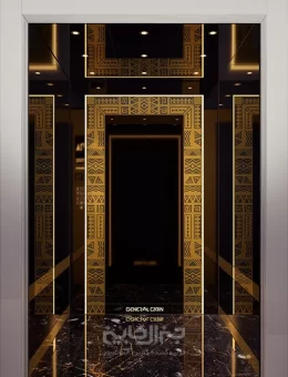 دکور کابین آسانسور مدل G03