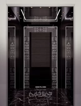 دکور کابین آسانسور مدل G03