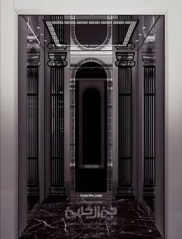 دکور کابین آسانسور مدلG06