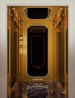 دکور کابین آسانسور مدل G13
